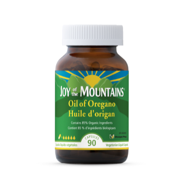 Joy of the Mountains Oil of Oregano Capsules bottle